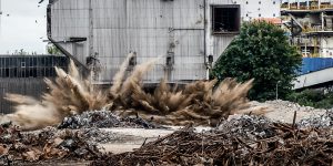 Explosive Demolition Services by Brown and Mason Ltd